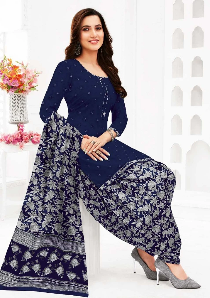 Ganpati Gouri Vol 8 Pure Cotton Wholesale Salwar Suit Catalog — Wholesale Salwar Suits, Ganpati wholesale from Surat - Gallery Image 4